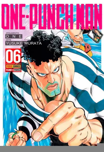 Capa de One-Punch Man Vol. 6, Panini