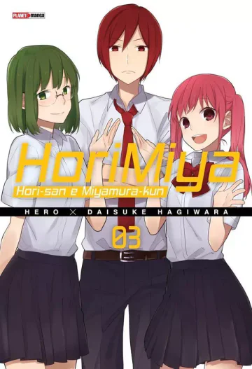 Capa de Horimiya Vol. 3, Panini