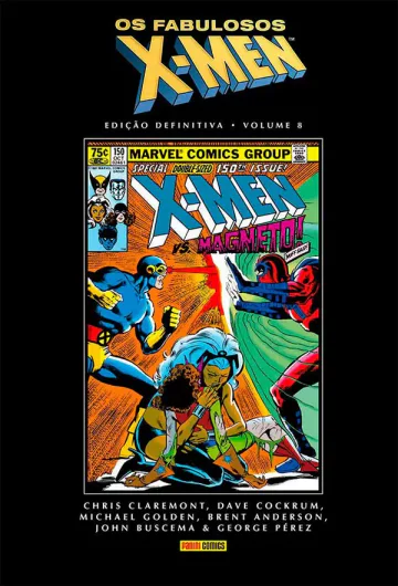 Capa de Os Fabulosos X-Men: Edição Definitiva Vol. 8, Panini