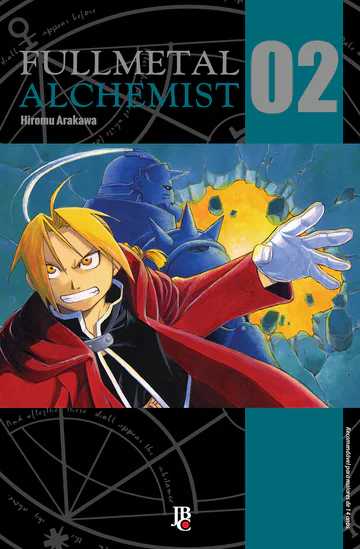 Capa de Fullmetal Alchemist ESP. #02, Editora JBC