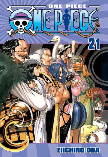 Capa de One Piece Vol. 21, Panini