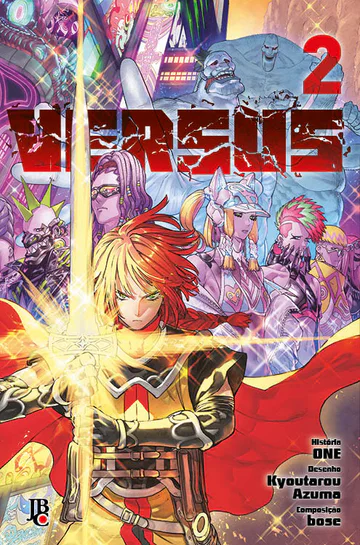 Capa de Versus #02, Editora JBC