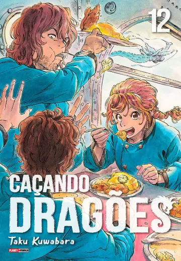 Capa de Caçando Dragões Vol. 12, Panini