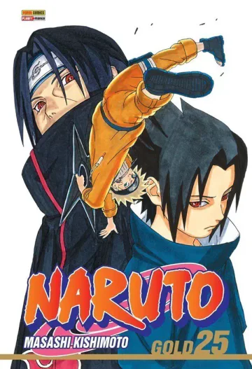 Capa de Naruto Gold Vol. 25, Panini