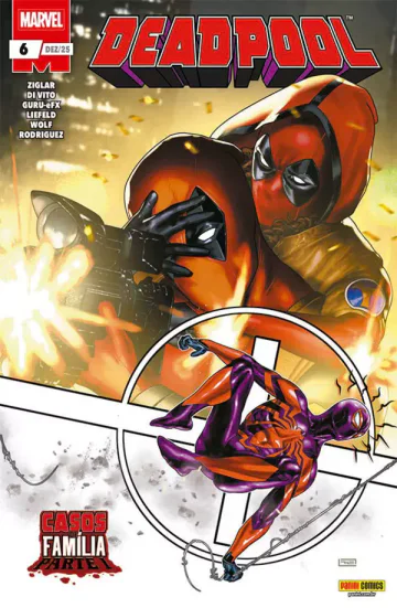 Capa de Deadpool (2025) 06, Panini