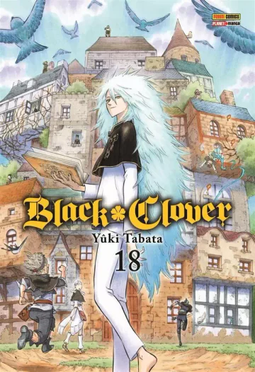 Capa de Black Clover Vol. 18, Panini