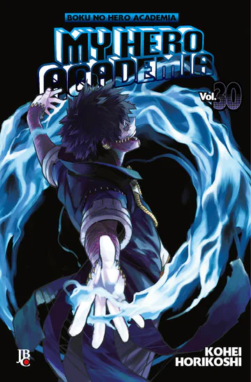 Capa de My Hero Academia #30, Editora JBC
