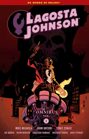 Capa de Lagosta Johnson Omnibus — Volume 1, Mythos Editora