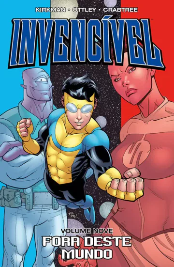 Capa de Invencível Vol. 09 - Fora Deste Mundo, Panini
