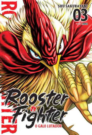Capa de Rooster Fighter - O Galo Lutador Vol. 3, Panini