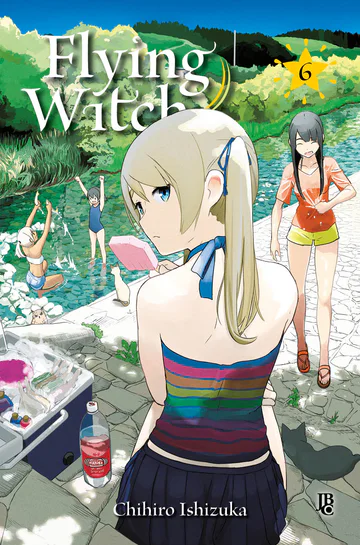 Capa de Flying Witch #06, Editora JBC