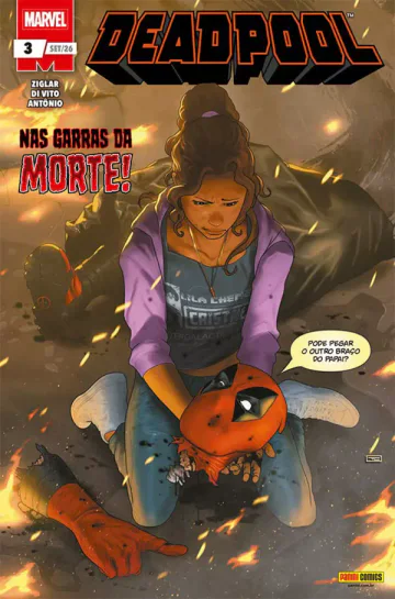Capa de Deadpool (2025) 03, Panini