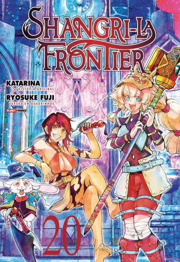 Capa de Shangri-la Frontier Vol. 20, Panini