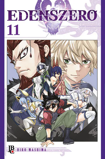 Capa de Edens Zero #11, Editora JBC