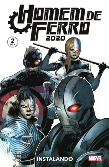 Capa de Homem De Ferro 2020 Vol. 2, Panini