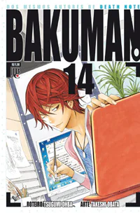 Capa de Bakuman #14, Editora JBC