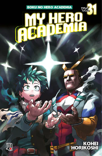 Capa de My Hero Academia #31, Editora JBC