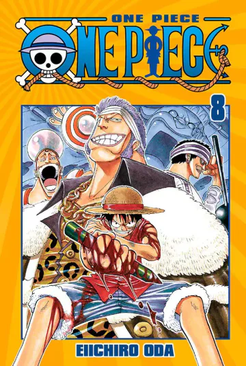 Capa de One Piece Vol. 8, Panini
