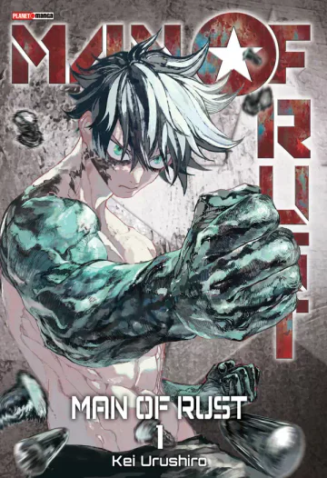 Capa de Man Of Rust Vol. 1, Panini
