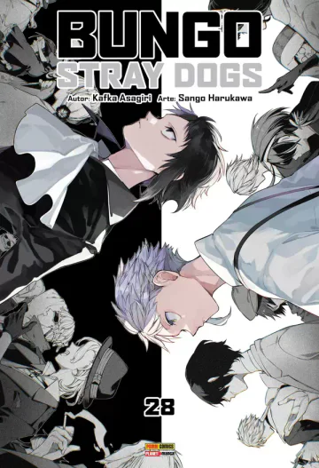 Capa de Bungo Stray Dogs Vol. 28, Panini