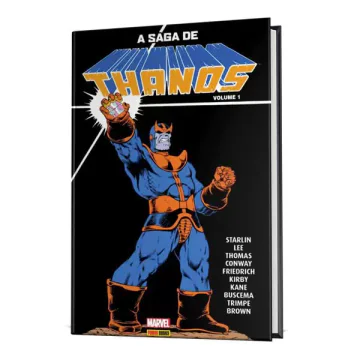 Capa de A Saga De Thanos Vol. 1, Panini