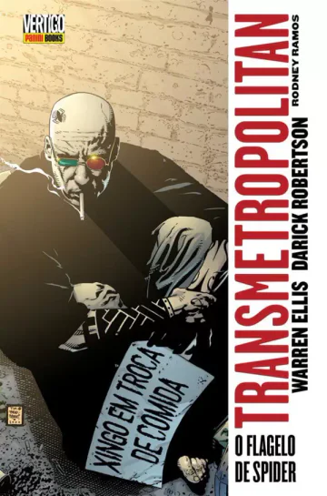 Capa de Transmetropolitan Vol. 5, Panini