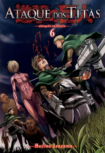 Capa de Ataque Dos Titãs Vol. 6, Panini