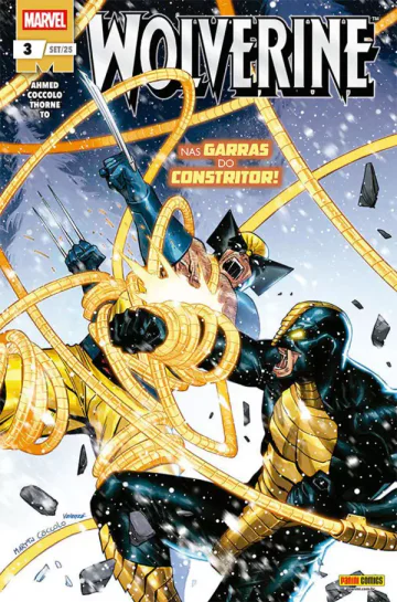 Capa de Wolverine (2025) 03, Panini