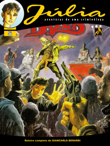 Capa de A Cidade Escura, Mythos Editora