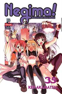 Capa de Negima #35, Editora JBC