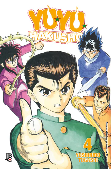 Capa de Yu Yu Hakusho ESP. #04, Editora JBC