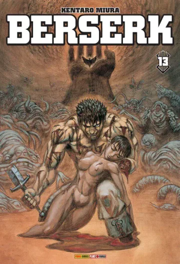 Capa de Berserk - Edição De Luxo Vol. 13, Panini