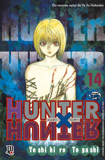 Capa de Hunter X Hunter #14, Editora JBC