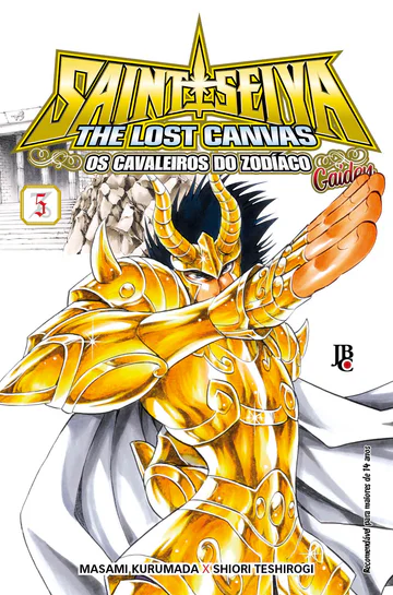 Capa de CDZ: The Lost Canvas Gaiden ESP. #05, Editora JBC