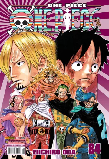 Capa de One Piece Vol. 84, Panini