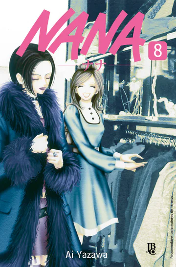 Capa de Nana #08, Editora JBC