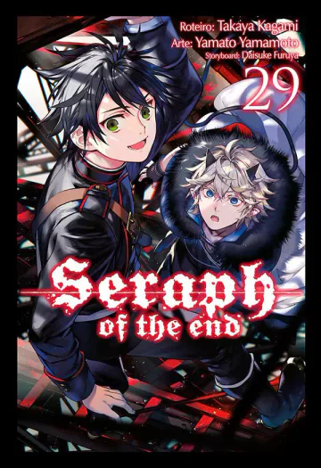 Capa de Seraph Of The End Vol. 29, Panini