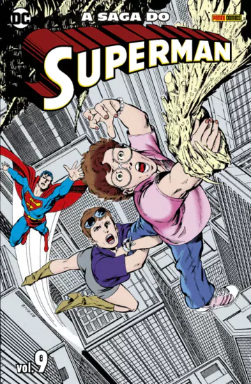 Capa de A Saga Do Superman Vol. 9, Panini