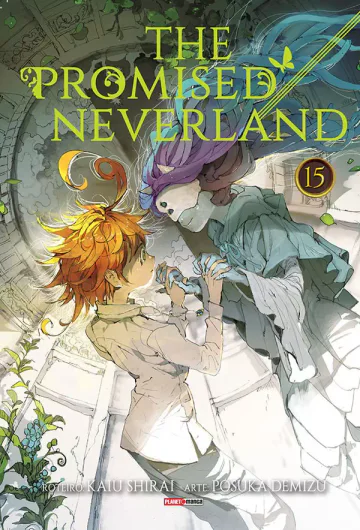 Capa de The Promised Neverland Vol. 15, Panini