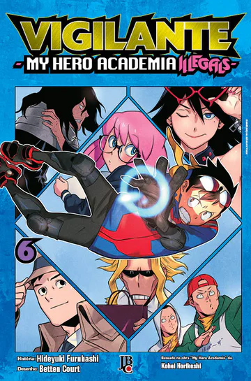 Capa de Vigilante: My Hero Academia Illegals #06, Editora JBC