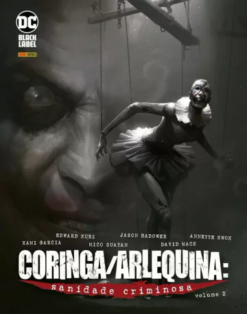 Capa de Coringa/Arlequina: Sanidade Criminosa Vol. 2, Panini