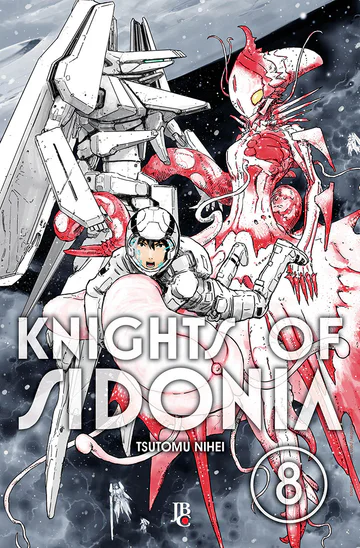 Capa de Knights of Sidonia #08, Editora JBC