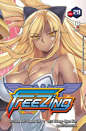 Capa de Freezing #29, Editora JBC