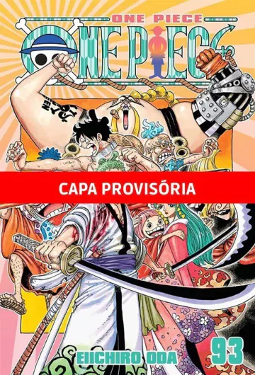 Capa de One Piece Vol. 93, Panini