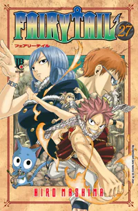 Capa de Fairy Tail #27, Editora JBC