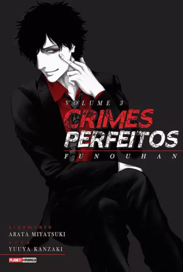 Capa de Crimes Perfeitos: Funouhan Vol. 3, Panini