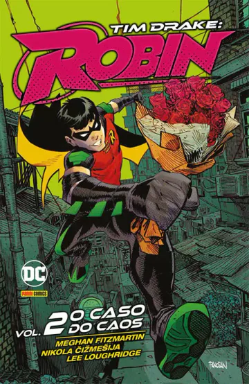 Capa de Tim Drake: Robin Vol. 02, Panini