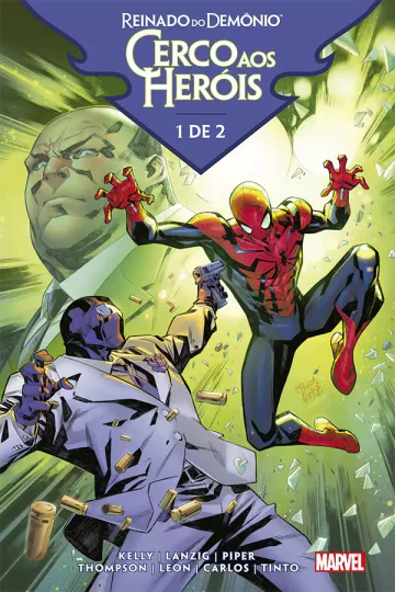 Capa de Reinado Do Demônio: Cerco Aos Heróis Vol. 1, Panini