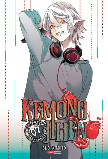 Capa de Kemono Jihen - Incidentes Sobrenaturais Vol. 7, Panini