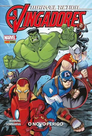 Capa de Marvel Action: Vingadores Vol. 1, Panini